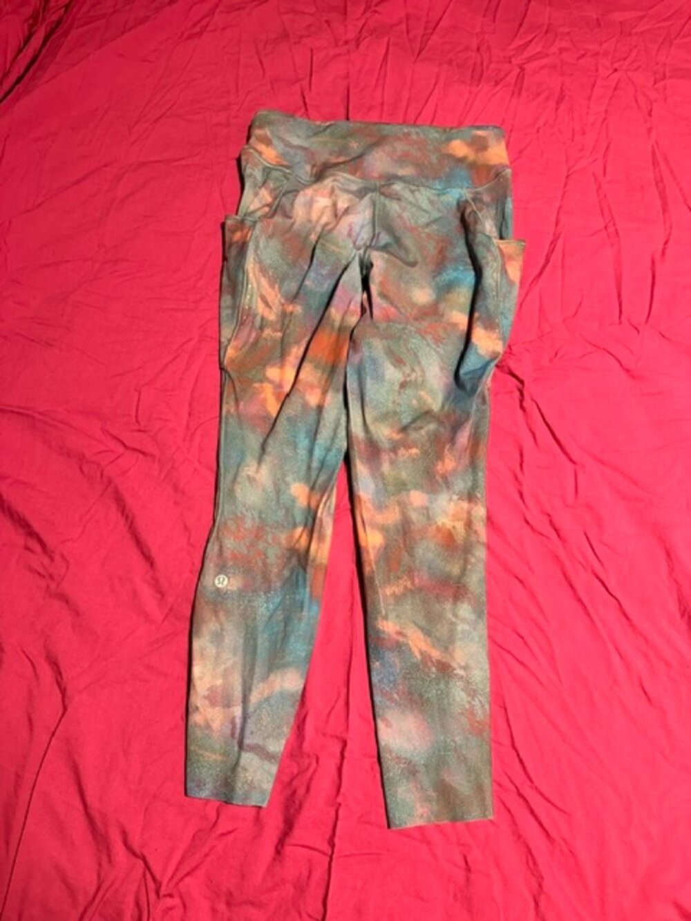 Lululemon fast and free reflective tights size 12